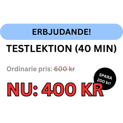 Test lektion för